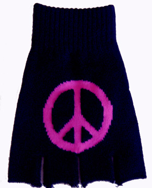 Mittens GLV -4  Peace Pink